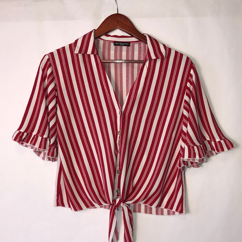 Cha Cha Vente crop top sz S